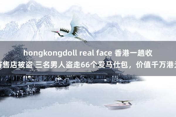 hongkongdoll real face 香港一趟收寄售店被盗 三名男人盗走66个爱马仕包，价值千万港元